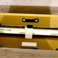 Roland A-49 MIDIキーボード49鍵　白の画像
