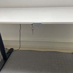 パソコンデスク★学習デスク★電動昇降式テーブル160×80(B)