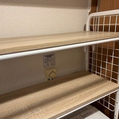 アイリスオーヤマ　ランドリーラック　白の画像