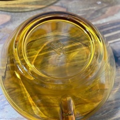 20客セット　アデリアグラス カップ&ソーサーの画像