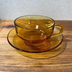 20客セット　アデリアグラス カップ&ソーサーの画像