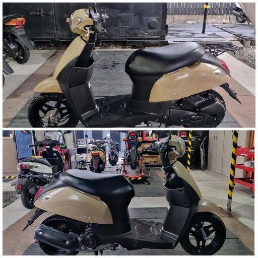 【ご成約】★自賠責保険１年付★ スズキ レッツ ベージュ【美車】 始動動画あり