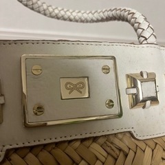 ANYA HINDMARCH アニヤ ハインドマーチ　カゴ トート バッグ　中古品の画像