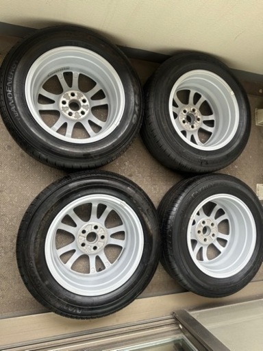 50プリウス純正ホイール＆カバー1台分セット195/65R15 