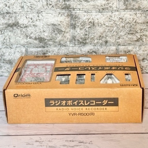 YAMAZEN「キュリオム」ラジオボイスレコーダー