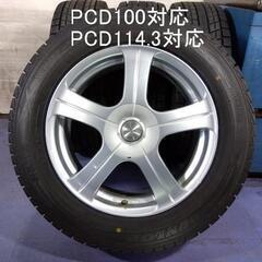 冬17インチ 希少な【PCD100 と PCD114.3】トヨタ...