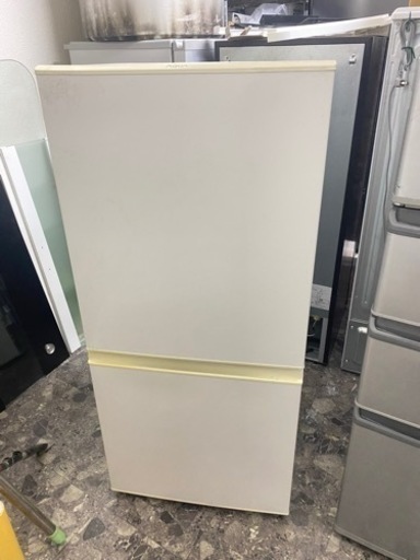北九州市内配送無料　保証付き　2019年製AQR-16H-W 冷蔵庫 ミルク [2ドア /右開きタイプ /157L
