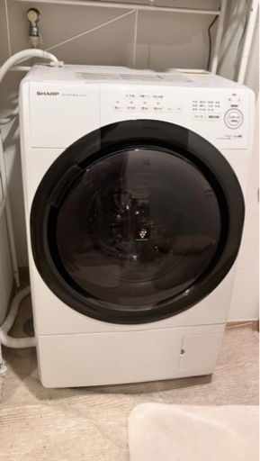 譲り先決まりました【美品】SHARPドラム式洗濯機7kg ES-S7G