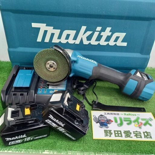 マキタ makita GA412D 充電式ディスクグラインダー　18V【野田愛宕店】【店頭取引限定】【中古】管理番号：ITZN8J3DYPBM