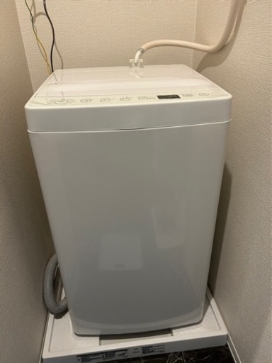 美品　2020年式　ハイアール洗濯機　4.5kg