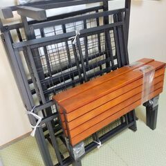 スチールベッド黒／セミ・シングル〜新生活に向けてリフレッシュ！搬送便利の画像