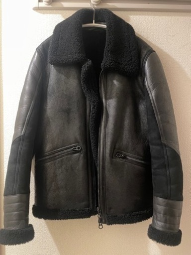 【美品】デンハム ムートンコート　Alloway Leather Jacket