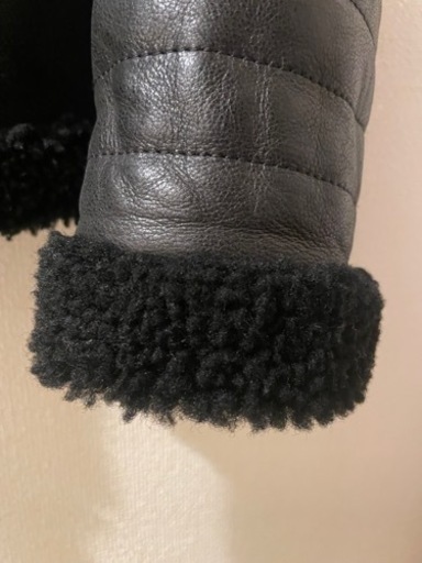 【美品】デンハム ムートンコート　Alloway Leather Jacket