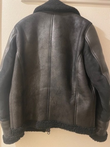 【美品】デンハム ムートンコート　Alloway Leather Jacket