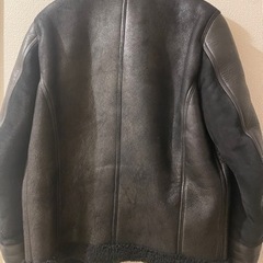 美品】デンハム ムートンコート Alloway Leather Jacket