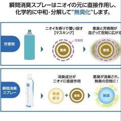 ハルインダストリ 瞬間消臭 無香料 スプレー (本体 420ml / エアゾールタイプ) の画像