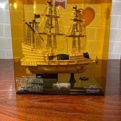 古酒ミニチュアボトル  GRANDGOSIER  ナポレオン  ブランデー  帆船  ケース入りの画像