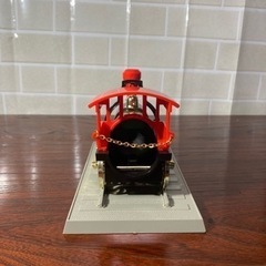古酒ミニチュアボトル  L.Dorville ナポレオン ブランデー特級  蒸気機関車の画像