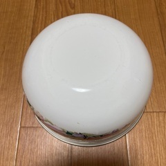 17日までに問い合わせがない場合寄附します。琺瑯ボウルの画像