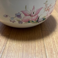 17日までに問い合わせがない場合寄附します。琺瑯ボウルの画像
