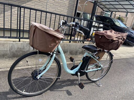 【引取限定　大阪】ブリヂストン　電動自転車　F6AB27 バッテリー、充電器付 happy-cycle-setagaya_f6db49