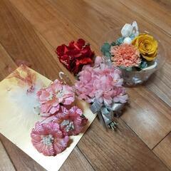 フラワー髪飾り&コサージュ