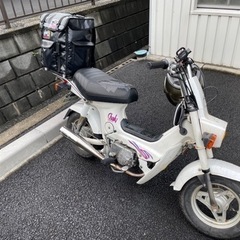 ホンダ　角目　シャリー　cf50　モンキーエンジン　実働　黄色ナ...