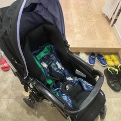 グッドベイビー　ベビーカー　トレーラーセット
　　の画像