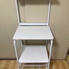 【2/11で出品取下げ】組立て式キッチンワゴン