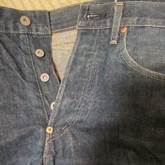 最終大幅値下げ☆リーバイス 701SXX  3000本限定 140周年限定記念ジーンズ レザーパッチ ビックEの画像