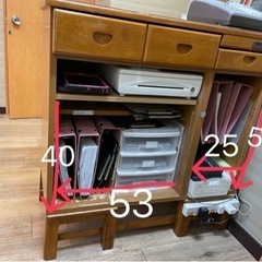 レジカウンターテーブルの画像