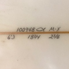 サーフボード　全長約195cm  AL MERRICK アルメリックの画像