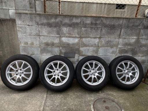 ブリザック　ホイール付きスタッドレスタイヤ　215/60R17