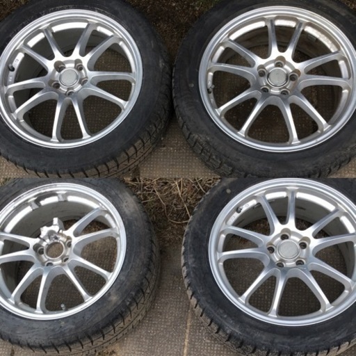 215/50R17 ブリヂストン ECO FORME PCD100×5 レガシィ用