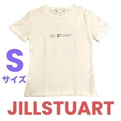 ジルスチュアート❤半袖Tシャツ　ラインストーンロゴ　レディース　...