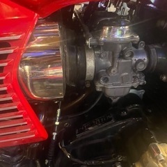 CBXエアークリーナーメッキカバー中古