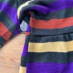 可愛いボーダートップスの画像