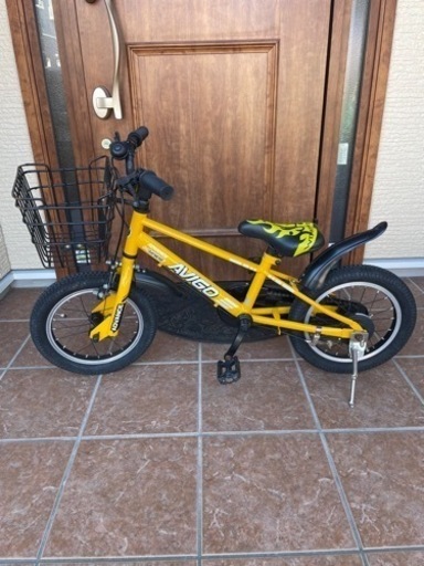 自転車　子供用　男の子　14インチ　補助輪つき　キッズ