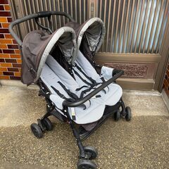 graco グレコ デュオスポーツ ジェミニブラック 二人乗りベビーカー  #a45の画像