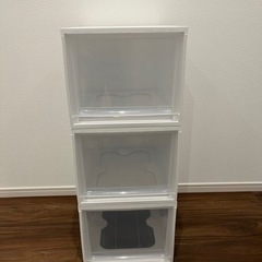 収納ケース(アイリスオーヤマ) 3個セットの画像