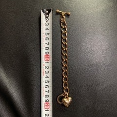 ジューシークチュール　ゴールドブレスレットの画像