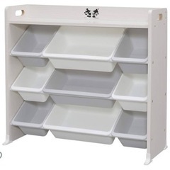 おもちゃ　収納棚　ミッキーミニー