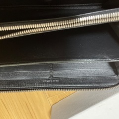 BALENCIAGA ブラックレザー長財布　最終値下げ BALENCIAGA バレンシアガ 長財布