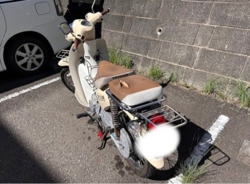 最終値下げ！！！スーパーカブ110 JA07 引き取りのみ　TAKEGAWAマフラー　メインキー2本