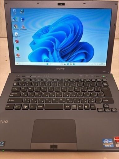 【終了】美品 VAIO Windows11 Corei5 新品SSD メモリ8GB