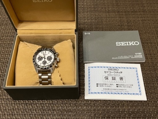 SEIKO PROSPEX SBDL085  プロスペックス クロノグラフ ソーラークロノグラフ