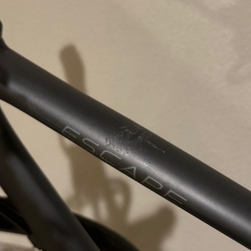 giant escape S クロスバイク　自転車　マットブラック