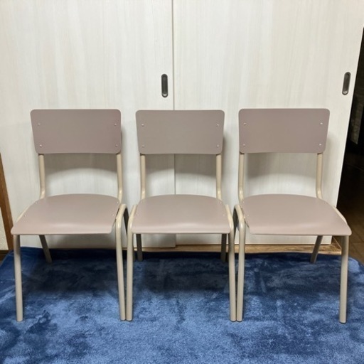 アスプルンド　フライミー　SUSY CHAIR BEIGE チェア　3個セット