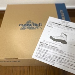 【mont-bell】登山靴【25cm】の画像