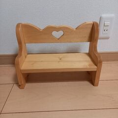 カントリードールベンチ